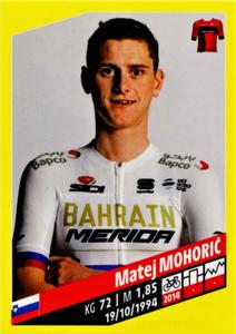 2019 Panini Tour de France #51 Matej Mohoric Front
